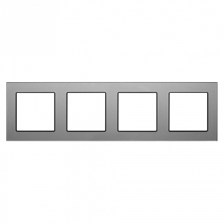 Рамка на 4 поста Arlight GLARE 043804