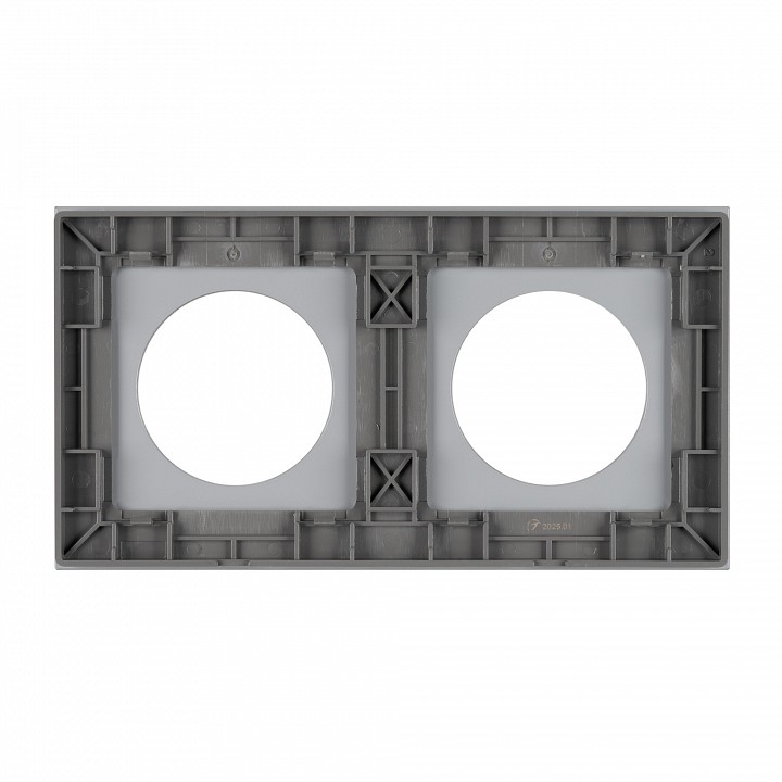 Рамка на 2 поста Arlight GLARE 043837