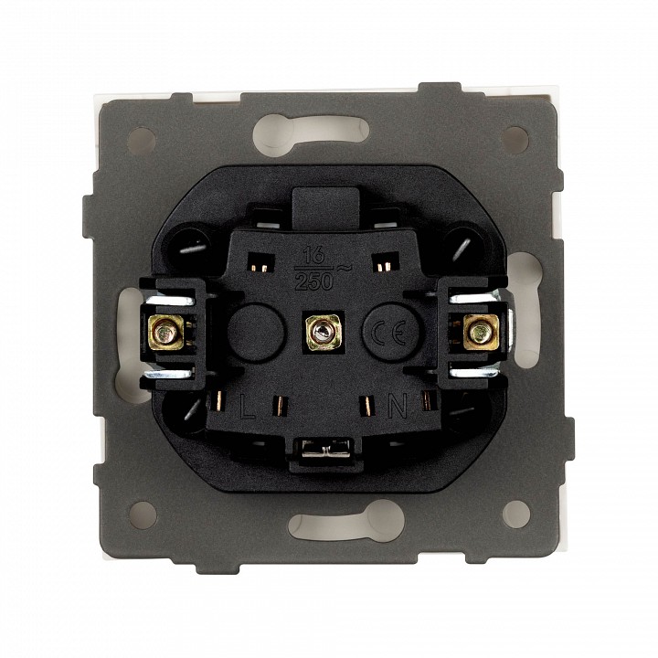 Розетка влагозащищенная с заземлением с крышкой, без рамки Arlight SCT-TENDO 054602