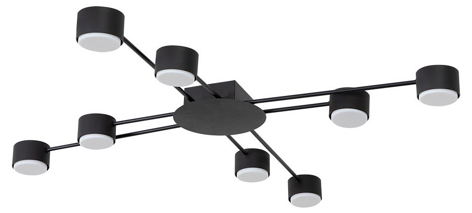 Потолочная люстра Arte Lamp TRACY 8 ламп A1527PL-8BK