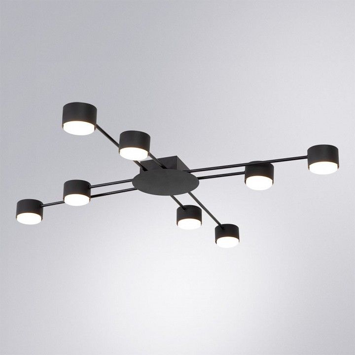Потолочная люстра Arte Lamp TRACY 8 ламп A1527PL-8BK