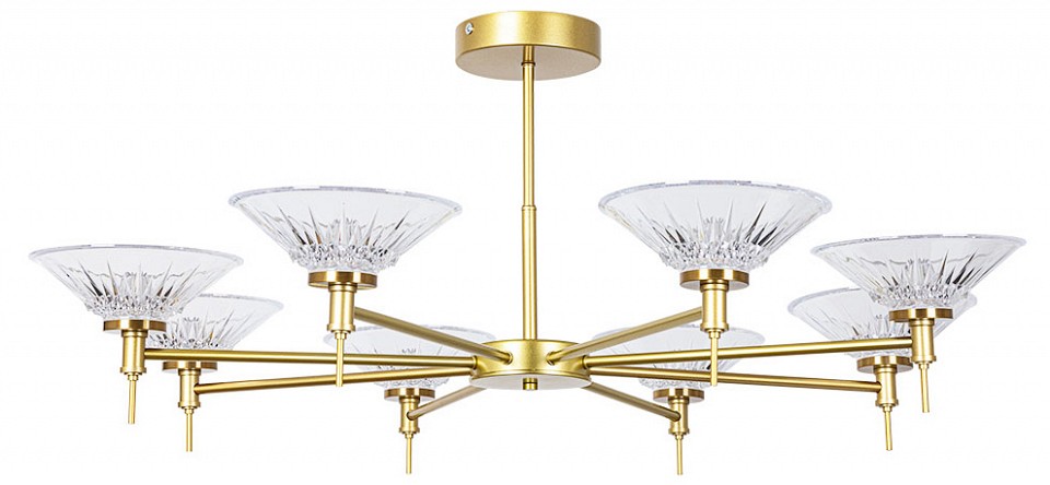 Люстра на штанге Arte Lamp ALESSIA A2076PL-8GO