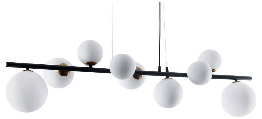 Подвесная люстра Arte Lamp Gemini A2243SP-9BK