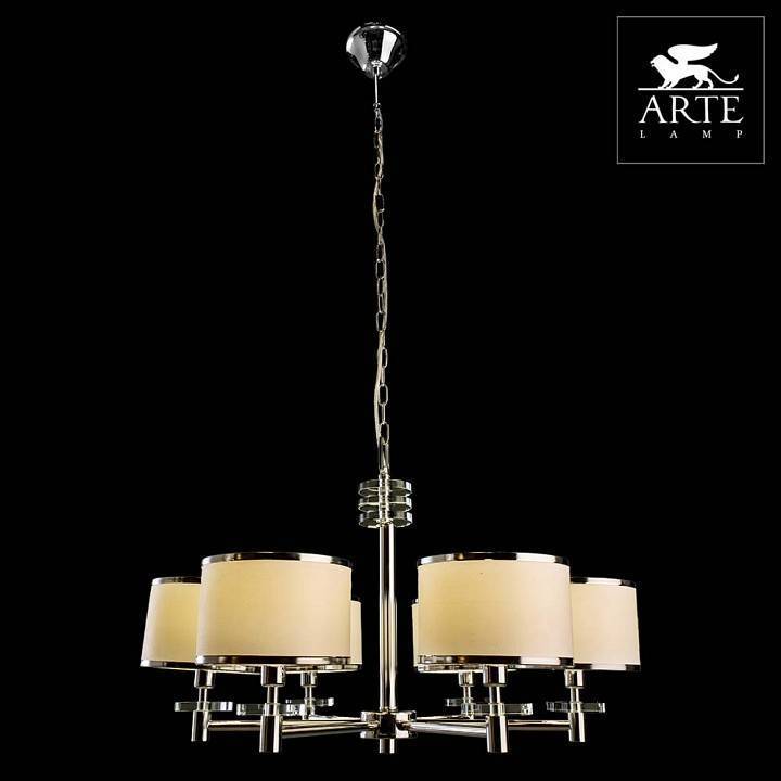 Подвесная люстра Arte Lamp Furore 6 ламп A3990LM-6CC