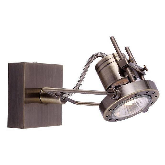 Спот Arte Lamp Costruttore 1 лампа античная бронза A4300AP-1AB