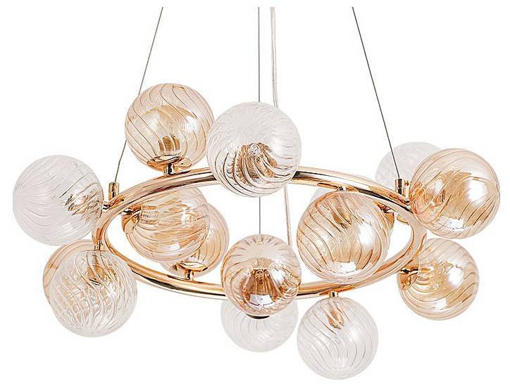 Подвесная люстра Arte Lamp Etereo 15 ламп A5261LM-15GO