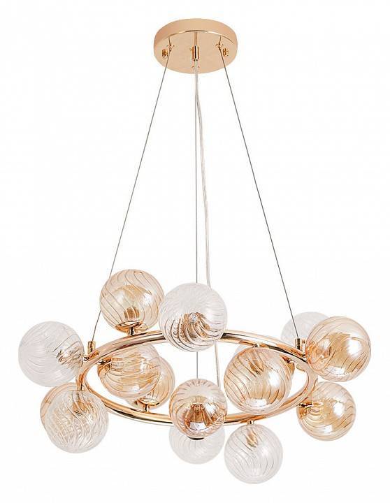 Подвесная люстра Arte Lamp Etereo 15 ламп A5261LM-15GO