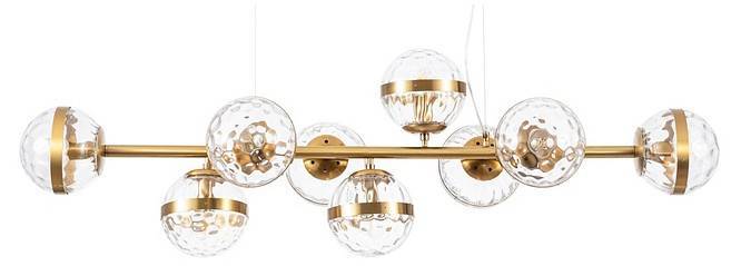 Подвесная люстра Arte Lamp Delacrua 9 ламп A7770SP-9PB