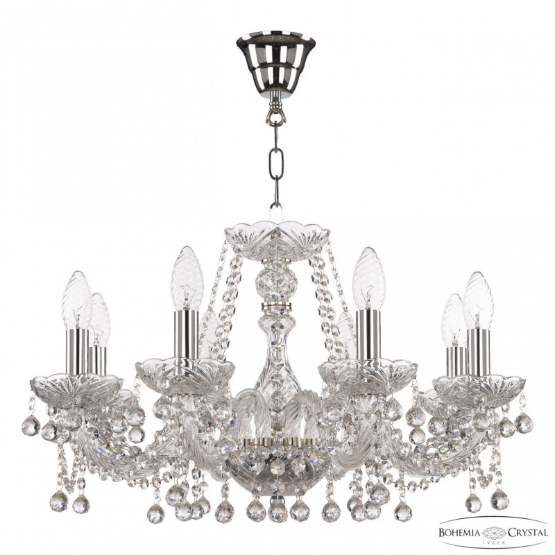 Подвесная люстра Bohemia Ivele Crystal 108 108/8/195 Ni
