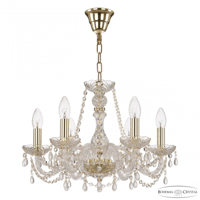 Подвесная люстра Bohemia Ivele Crystal 112 112/6/165 G V0300