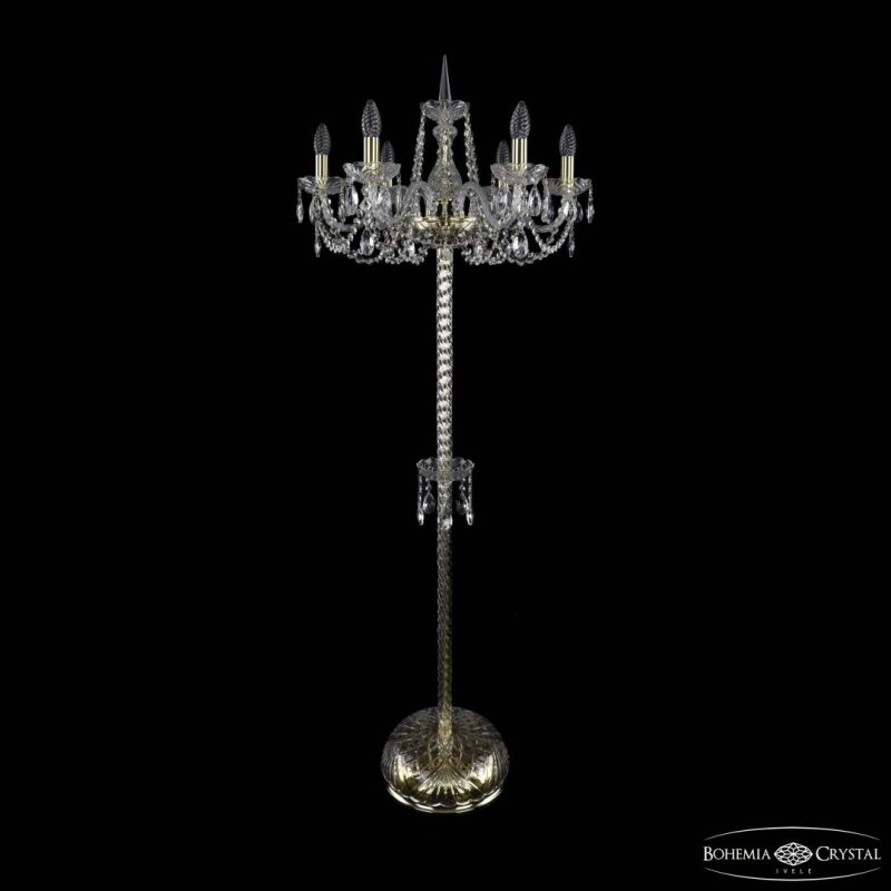 Торшер Bohemia Ivele Crystal 1402 1402T2/6/195-160 G