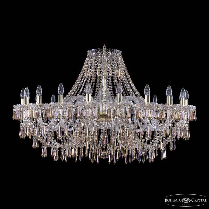Подвесная люстра Bohemia Ivele Crystal 1403 1403/20/400 G R801