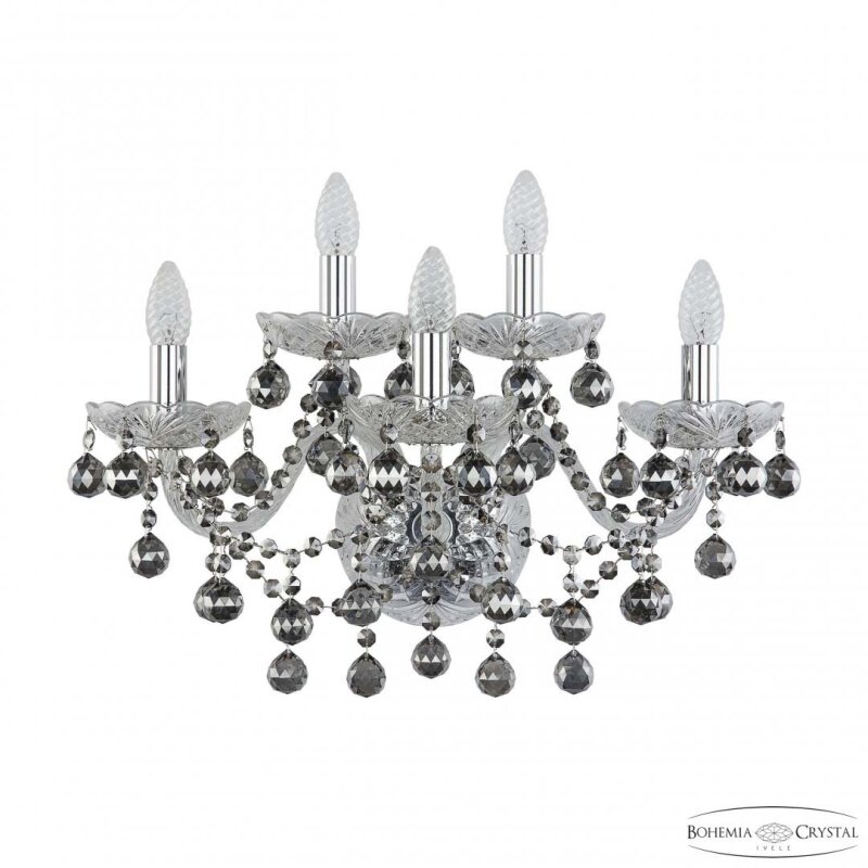 Бра Bohemia Ivele Crystal 1409 1409B/3+2/195/XL Ni R731