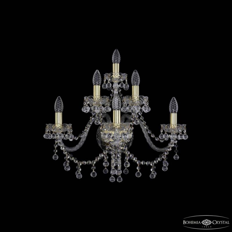Бра Bohemia Ivele Crystal 1409 1409B/3+2+1/240 G
