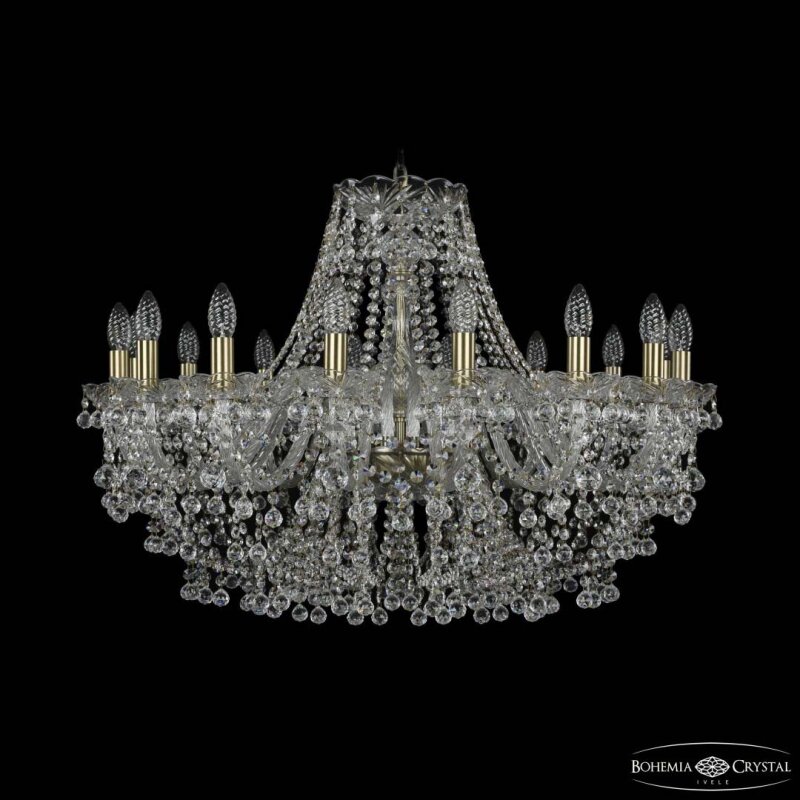 Подвесная люстра Bohemia Ivele Crystal 1409 1409/16/300 Pa