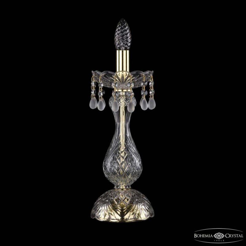 Настольная лампа декоративная Bohemia Ivele Crystal 1410 1410L/1-35 G V0300