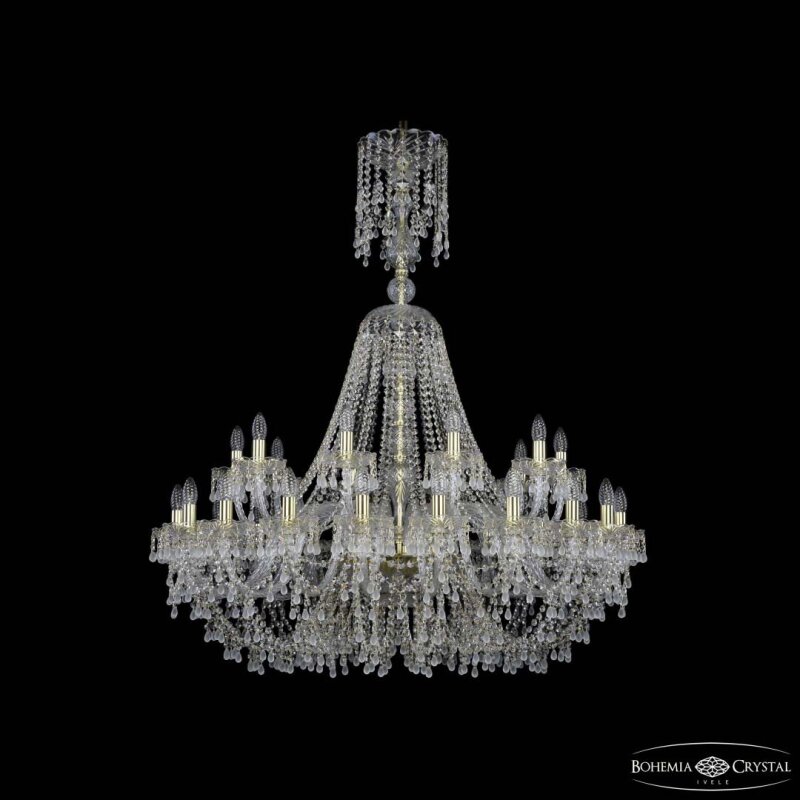 Подвесная люстра Bohemia Ivele Crystal 1410 1410/20+10/400/XL-130 G V0300