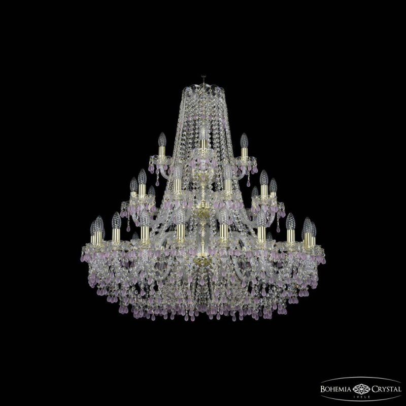 Подвесная люстра Bohemia Ivele Crystal 1410 1410/20+10+5/360/3d G V7010
