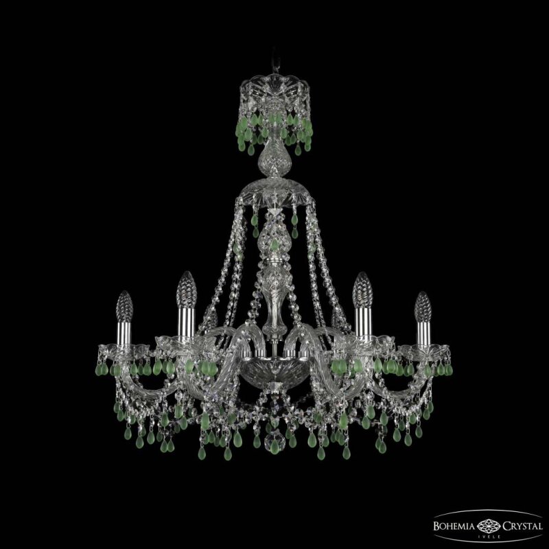 Подвесная люстра Bohemia Ivele Crystal 1410 1410/6/240/XL-74 Ni V5001