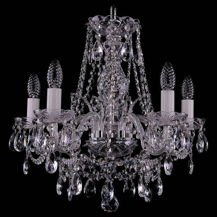 Подвесная люстра Bohemia Ivele Crystal 1411 1411/5/160/Ni