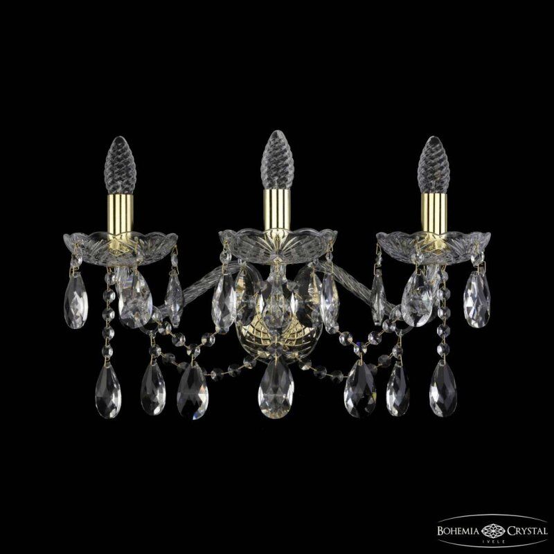 Бра Bohemia Ivele Crystal 1413 1413B/3/200/XL G
