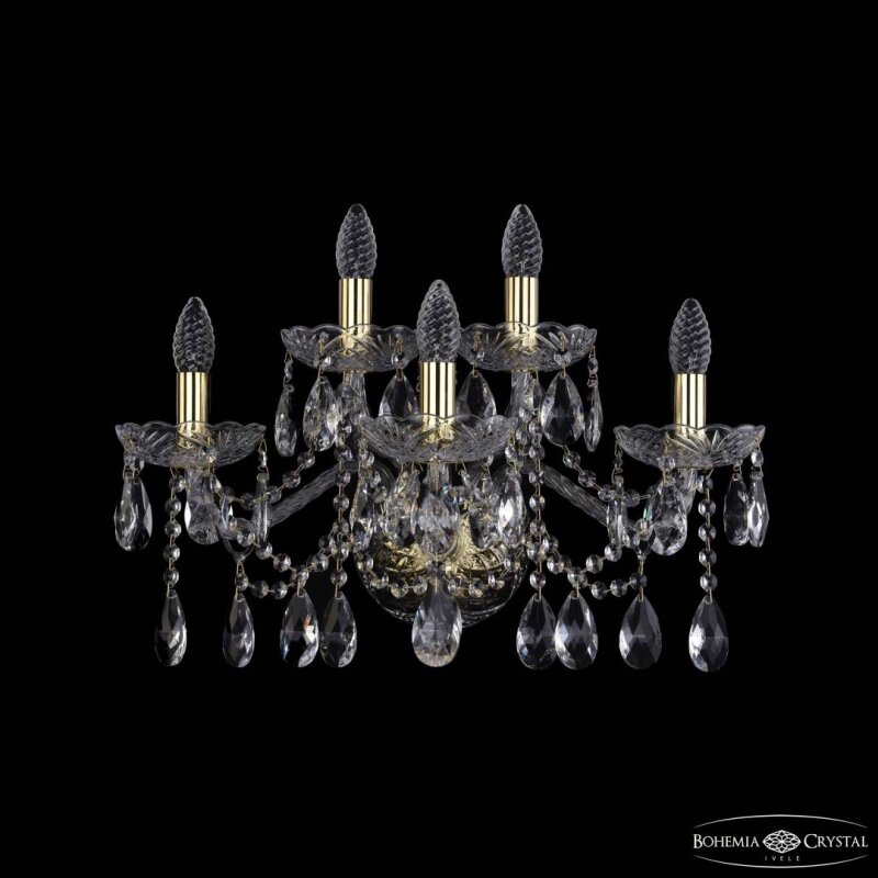 Бра Bohemia Ivele Crystal 1413 1413B/3+2/200/XL G