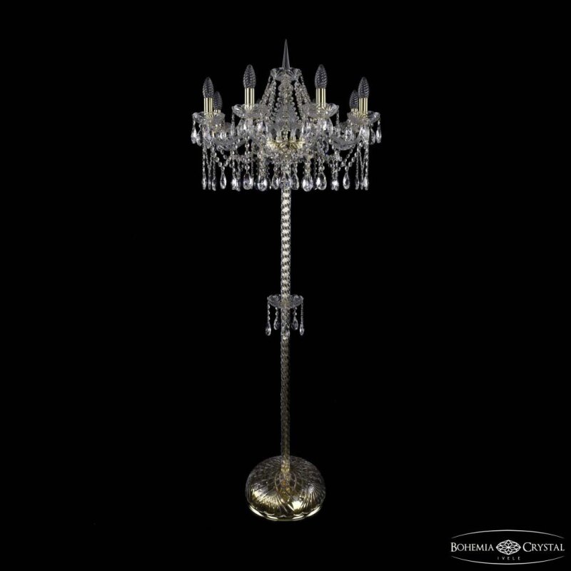 Торшер Bohemia Ivele Crystal 1413 1413T2/8/200-160 G