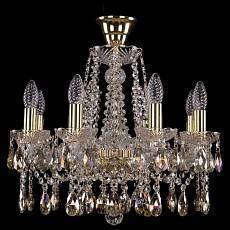 Подвесная люстра Bohemia Ivele Crystal 1413 1413/8/165/G/K701