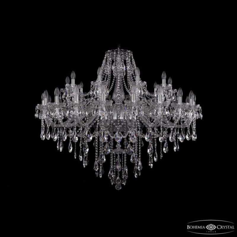 Подвесная люстра Bohemia Ivele Crystal 1415 1415/20+10/460 Ni