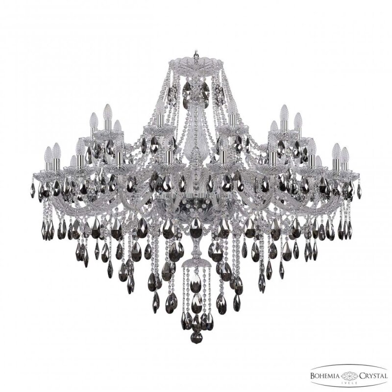 Подвесная люстра Bohemia Ivele Crystal 1415 1415/20+10/460 Ni K731