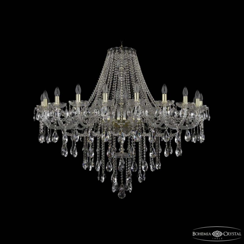 Подвесная люстра Bohemia Ivele Crystal 1415 1415/20/460 G