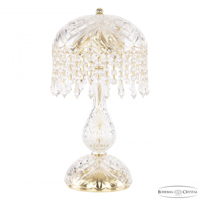 Настольная лампа декоративная Bohemia Ivele Crystal 1478 14781L1/22 G Drops