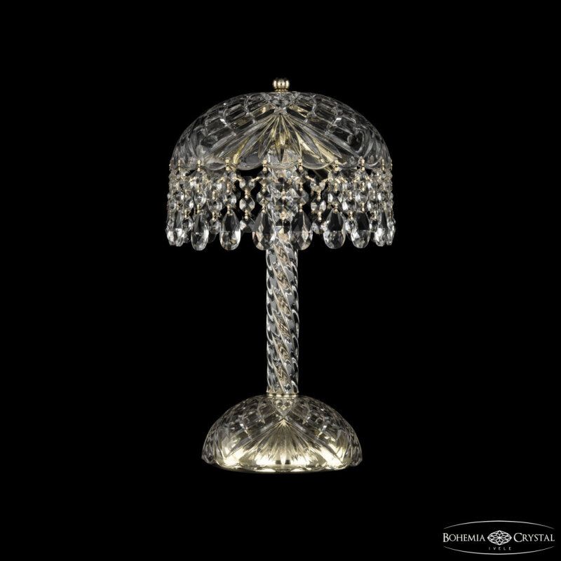 Настольная лампа декоративная Bohemia Ivele Crystal 1478 14781L2/22 G