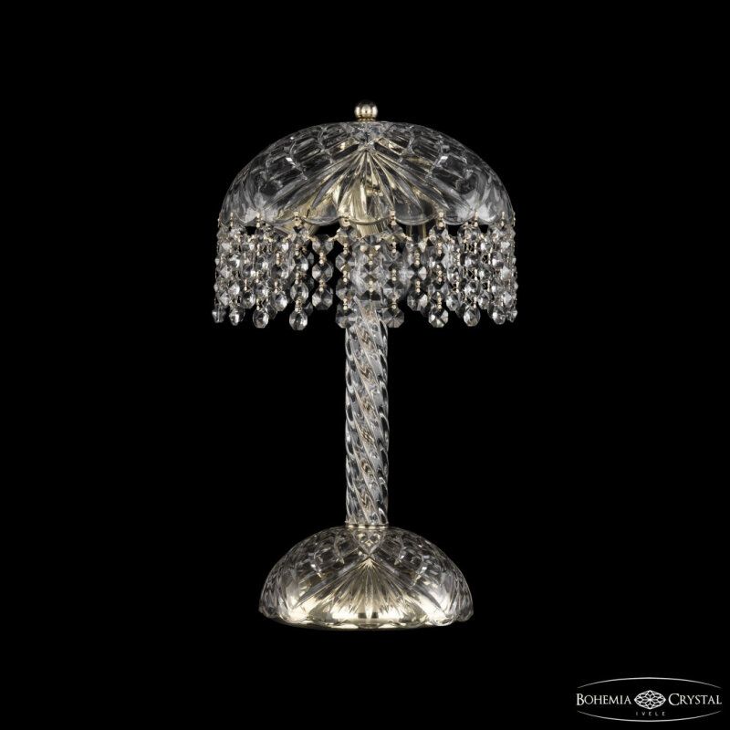 Настольная лампа декоративная Bohemia Ivele Crystal 1478 14781L2/22 G R