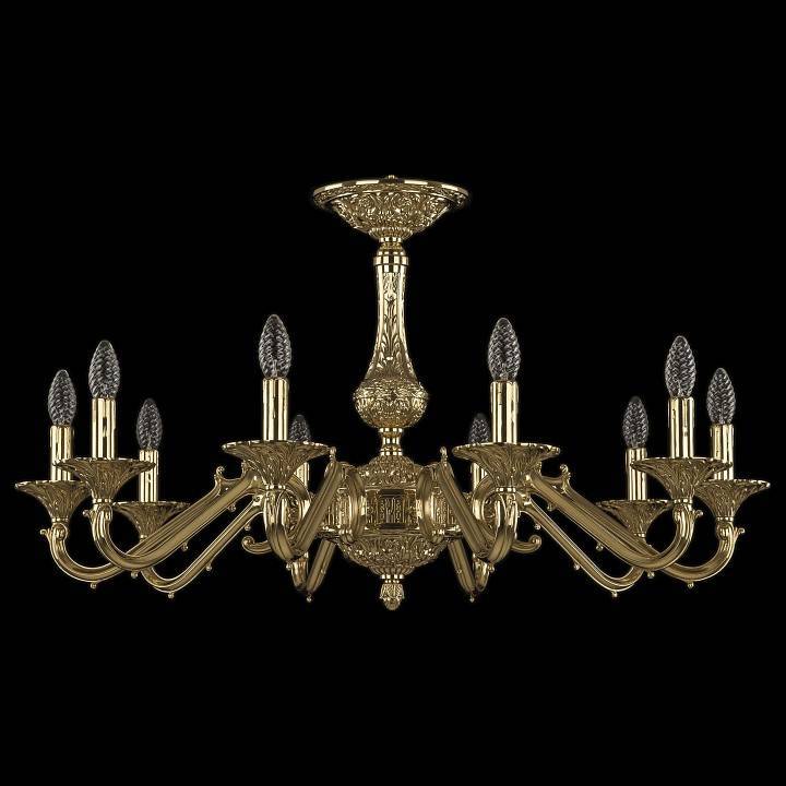 Подвесная люстра Bohemia Ivele Crystal 7202 72102/10/300 G