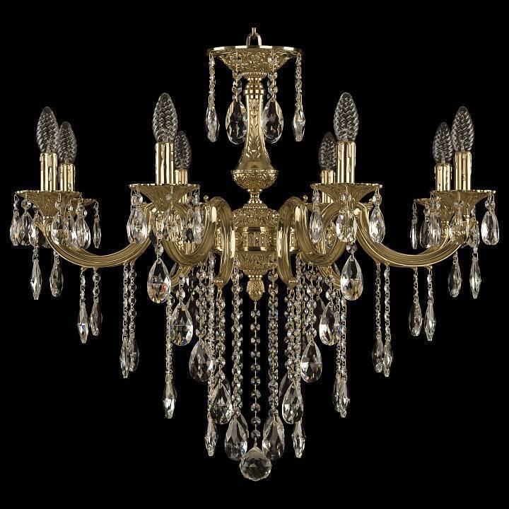 Подвесная люстра Bohemia Ivele Crystal 7210 72110/8/250 B G