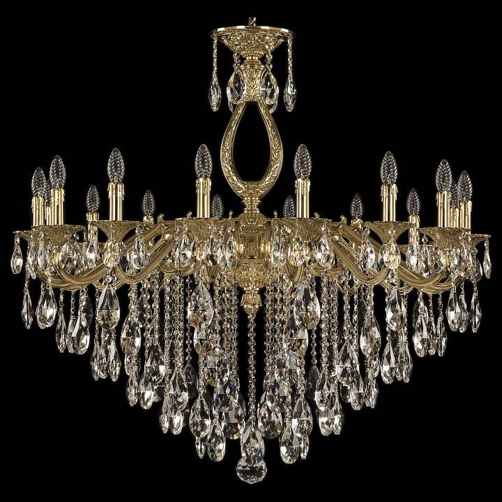 Подвесная люстра Bohemia Ivele Crystal 7202 72302/16/360 B G