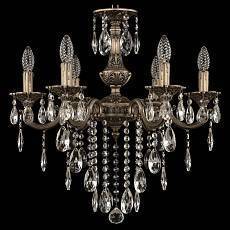 Подвесная люстра Bohemia Ivele Crystal AL7801 AL78101/6/175 B SGB