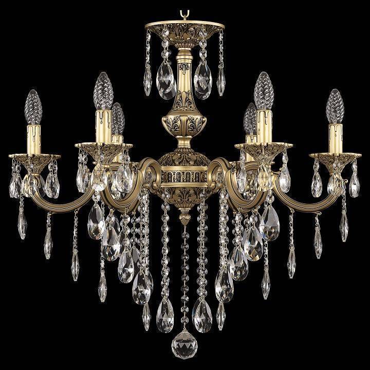 Подвесная люстра Bohemia Ivele Crystal AL7801 AL78101/6/210 B AGB