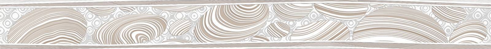 Бордюр Alma Ceramica Riva 60x600x8 мм BWU60RIV004