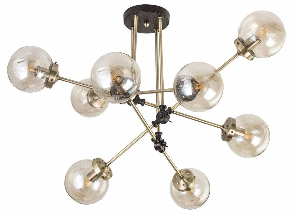 Люстра на штанге Citilux Планета 8хE27 CL105185
