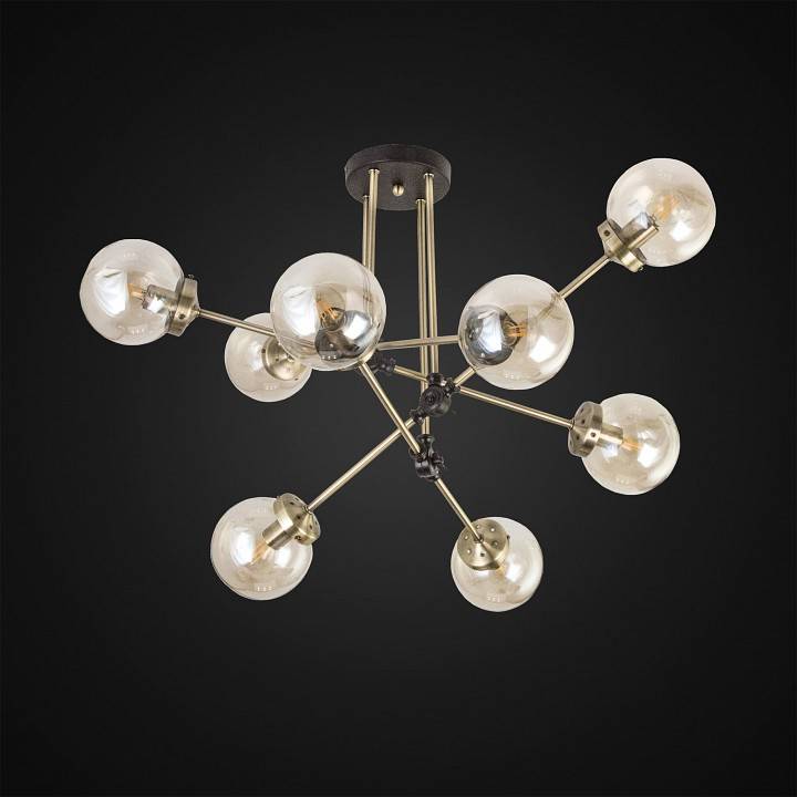 Люстра на штанге Citilux Планета 8хE27 CL105185