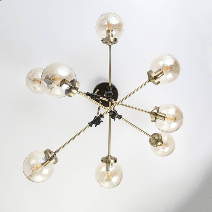 Люстра на штанге Citilux Планета 8хE27 CL105185