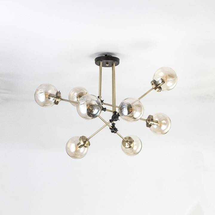 Люстра на штанге Citilux Планета 8хE27 CL105185
