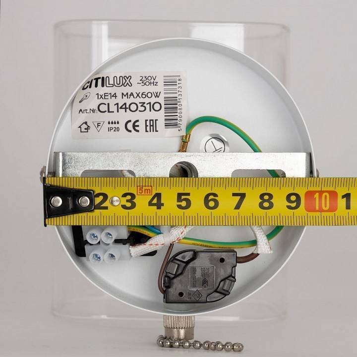 Бра Citilux Вирта 1xE14 60 Вт CL140310