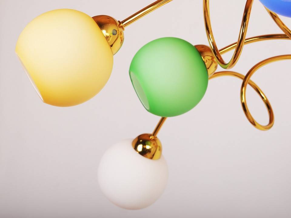 Потолочная люстра Doge Luce 111 111P10GO-211