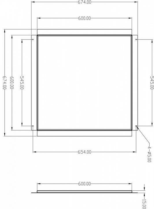 Рамка на 1 светильник Deko-Light 930231