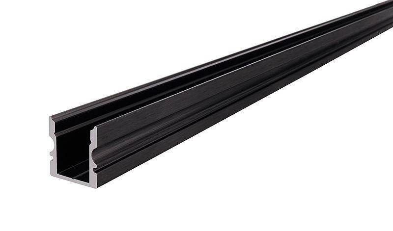 Профиль накладной Deko-Light AU-02-08 2000 мм черный 970103