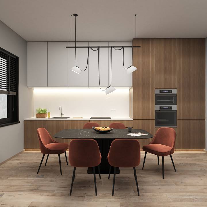 Комплект трековой системы Denkirs Belty SET DK55SET05-02-DG