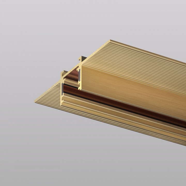 Трек встраиваемый Denkirs SHINE HIDE TR5702-SB